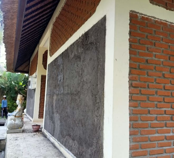 Bali Sea Villas painting and plaster may 2020 - 1
