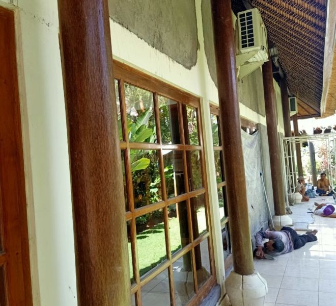 Bali Sea Villas painting and plaster may 2020 - 18