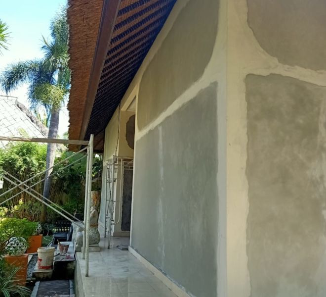 Bali Sea Villas painting and plaster may 2020 - 20