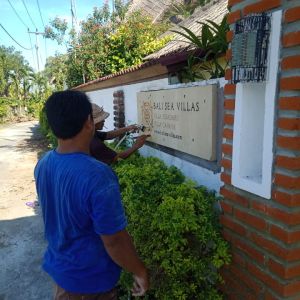 Bali Sea Villas painting and plaster may 2020 - 46